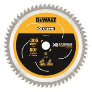 DeWALT Cirkelzaagblad voor Hout | Extreme Runtime | Ø 305mm Asgat 30mm 60T - DT99575-QZ