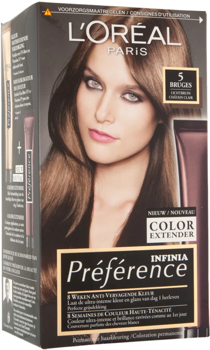L'Oréal Préférence Permanente Haarkleuring 5.0 Lichtbruin