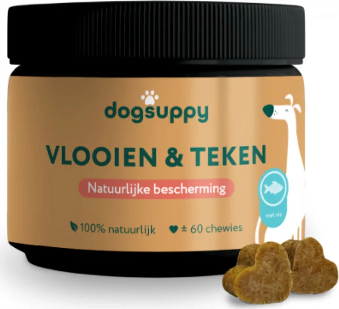 DogSuppy Anti Vlooien & Teken 60 stuks