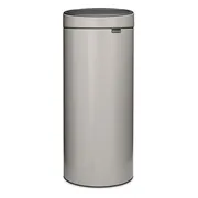 Brabantia Touch Bin Prullenbak 30 Liter Soft Grey