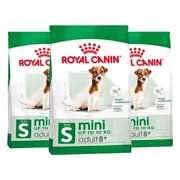 3x Royal Canin Hondenvoer Droog Mini 8+ 2 kg