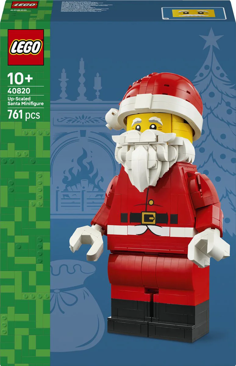 LEGO Grote Minifiguur van de Kerstman 40820