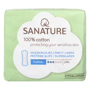 Sanature 100% Katoen Inlegkruisjes Normaal 24ST