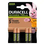 3x Duracell Oplaadbare Batterijen Plus AAA 4 stuks