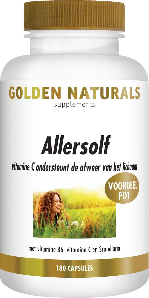 Golden Naturals Allersolf Capsules 180CP