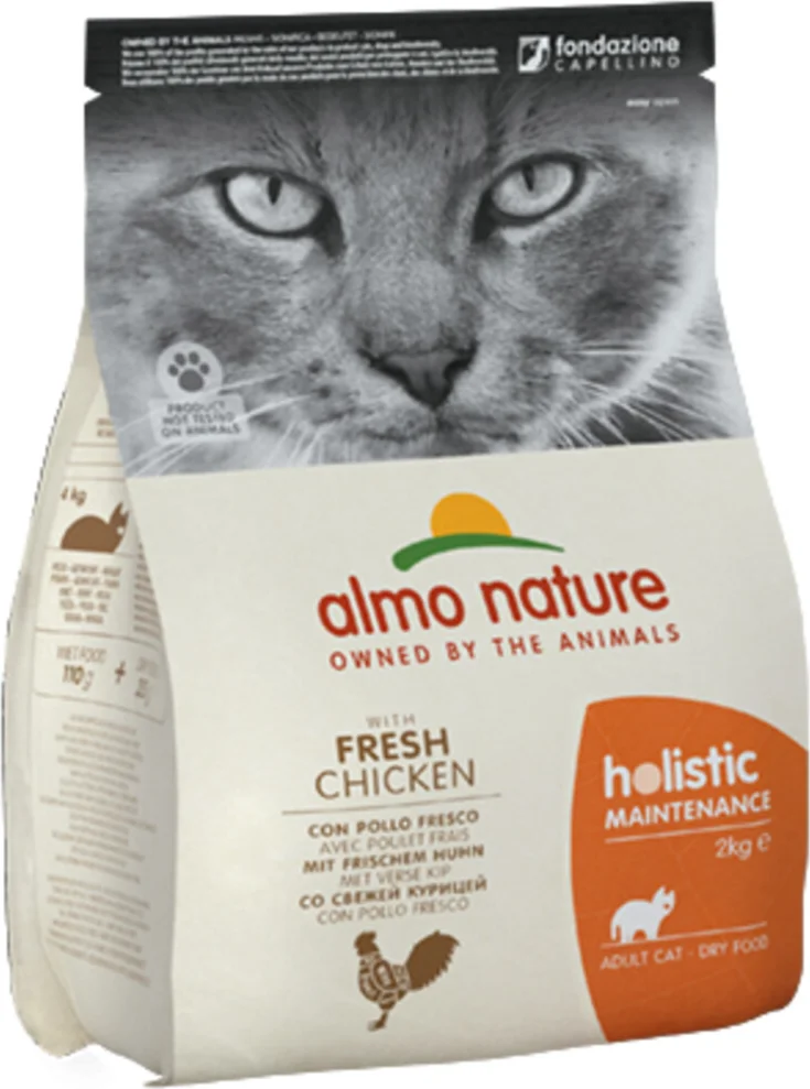 Almo Nature Holistic Kattenvoer Droog Kip & Rijst 2 kg