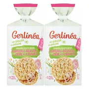 2x Gerlinea Maïswafel Roomkaas & Bieslook 123 gr