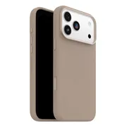 OtterBox Symmetry iPhone 17 Pro Max Back Cover met MagSafe Magneet Leer Grijs