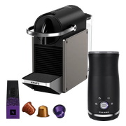 Krups Nespresso Pixie XN306T + Pierre Melkopschuimer