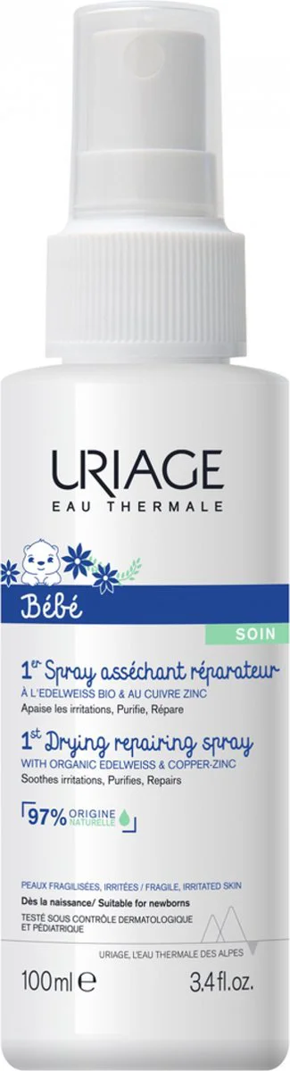 Uriage Baby 1st Drying Repairing Spray 100ML