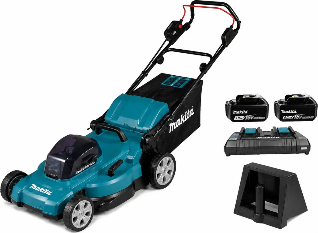 Makita DLM538PT2 Accu Grasmaaier 53cm 2x18V 5.0Ah