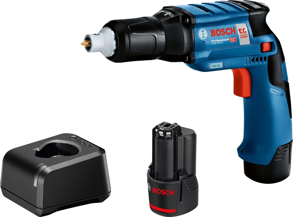 Bosch Professional PRO GTB 12V-11 Accu droogbouwschroevendraaier 2x 2.0Ah - 06019E4006