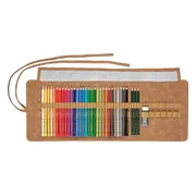 Faber-Castell kleurpotloden - Polychromos - 34 stuks in roletui - FC-110030