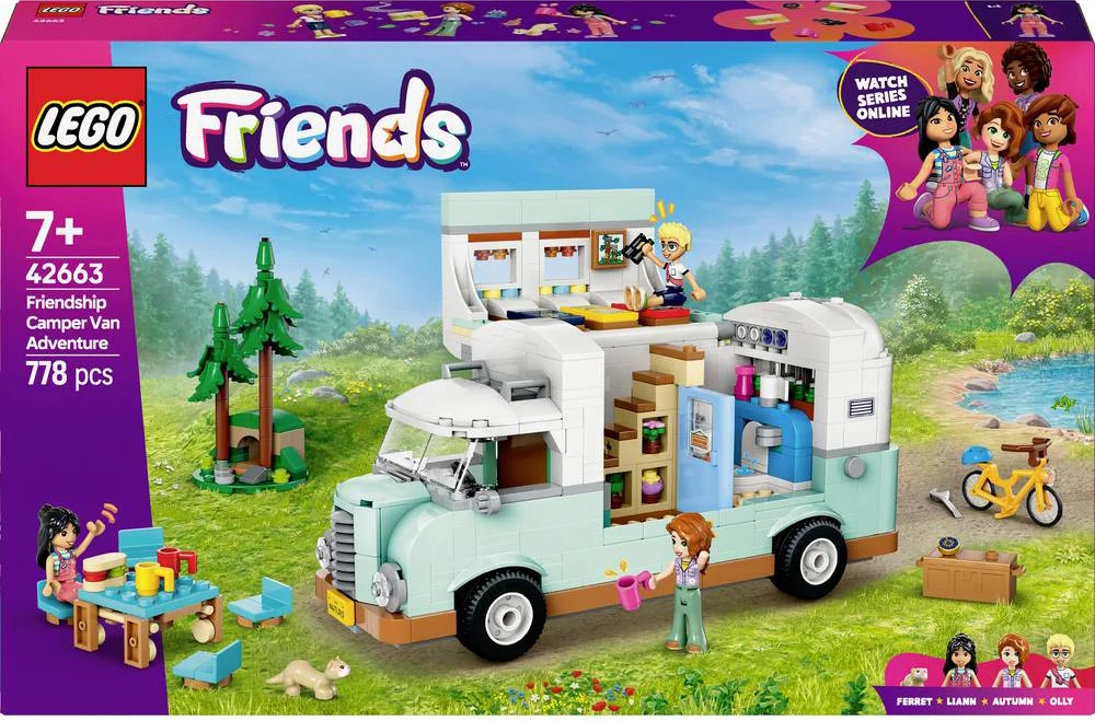 LEGO Friends Camperavontuur met Vrienden 42663