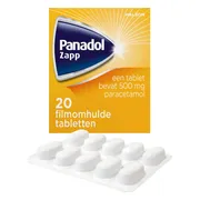Panadol Zapp 500 mg Filmomhulde Tabletten 20ST