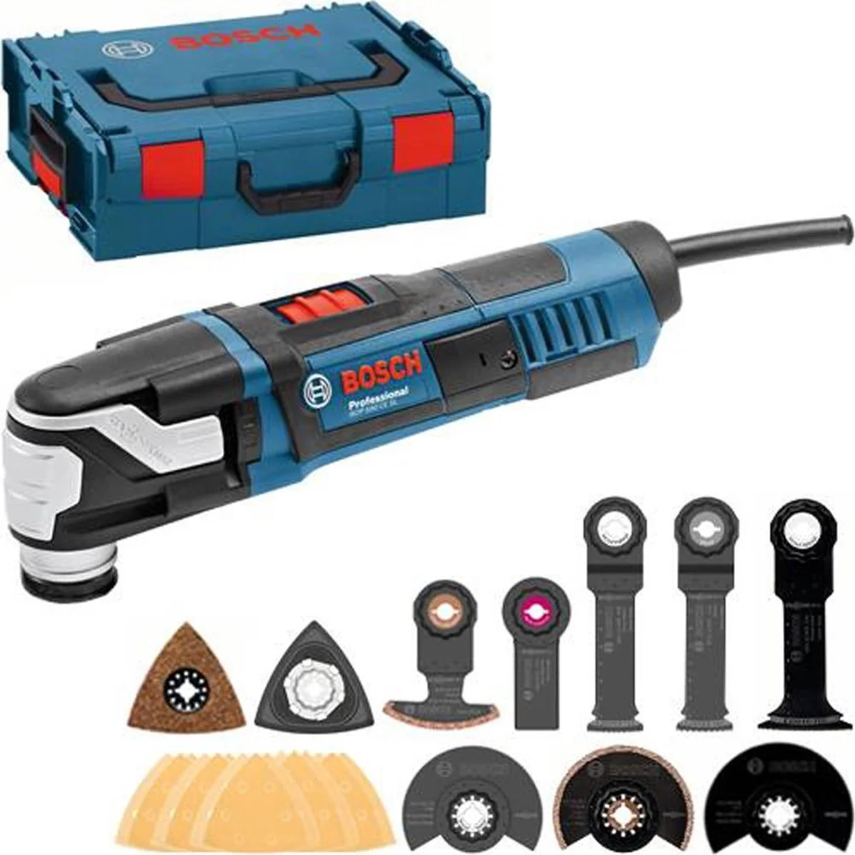 Bosch Professional PRO GOP 55-36 Multitool + accessoires 550W - 0601231101