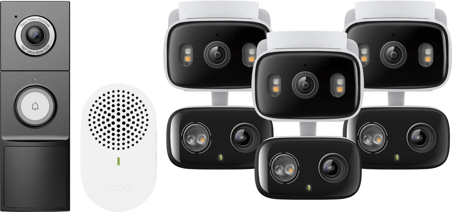 Productnaam TP-Link Tapo C246D 3-Pack + D235 Smart Battery & Wired Doorbell