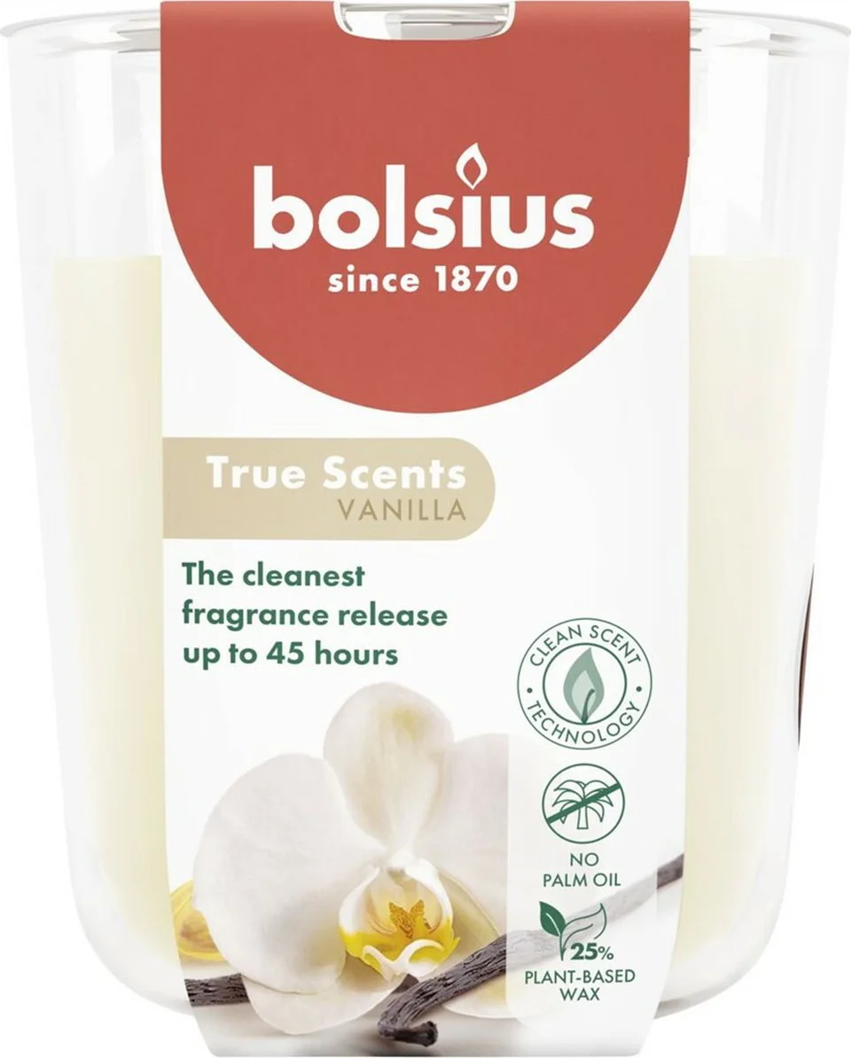 Bolsius Geurkaars True Scents Vanilla