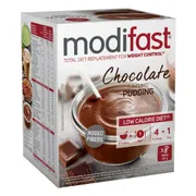 2x Modifast Weight Control Pudding Chocolade 8 x 55 gr