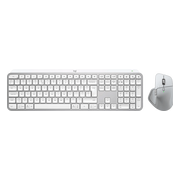 Logitech MX Master 4 voor Mac Zilver + Logitech MX Keys S for Mac Qwerty Wit