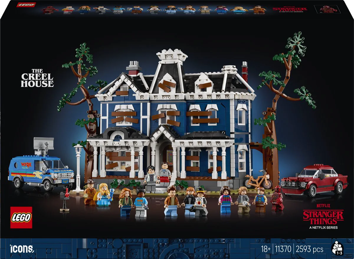 LEGO Icons Stranger Things: Het huis van de familie Creel 11370