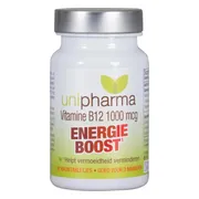 Unipharma Vitamine B12 1000mcg Energie Boost 90KTB
