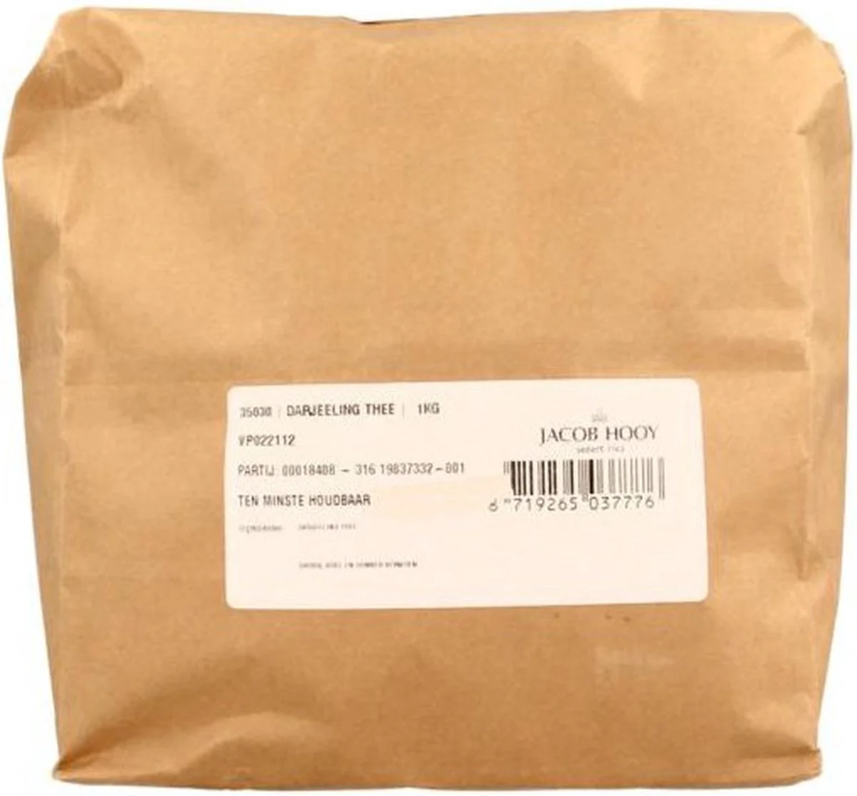 Jacob Hooy Darjeeling Thee 1KG