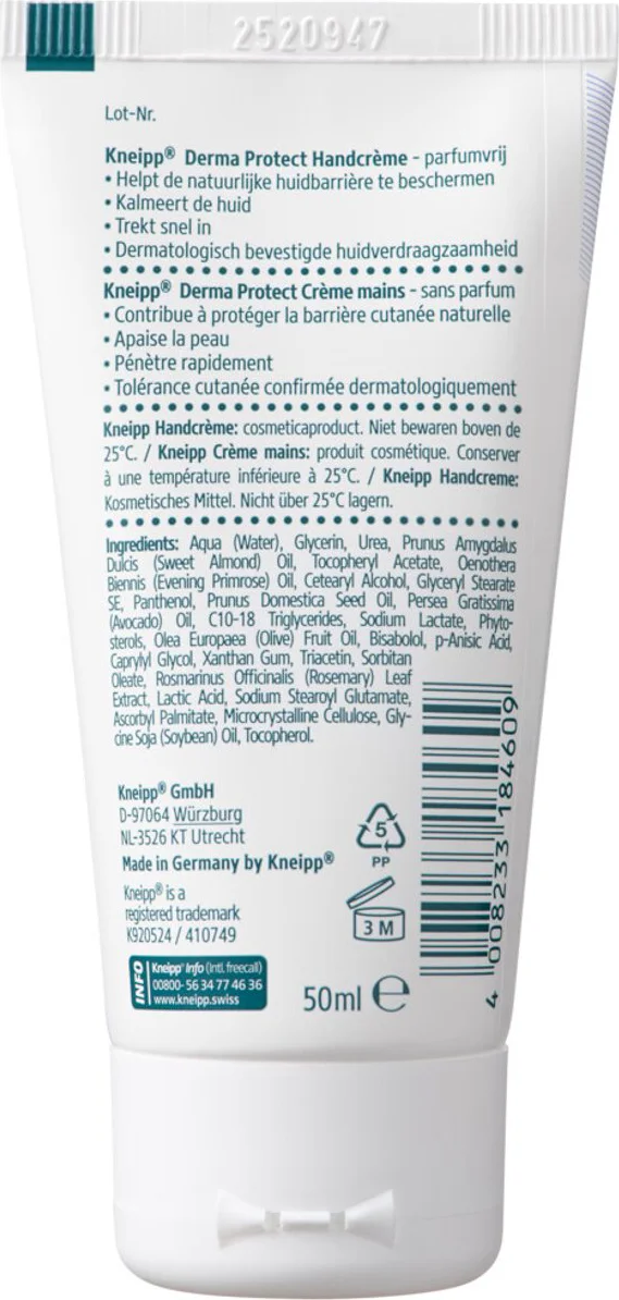 Kneipp Handcrème Derma Protect 50 ml