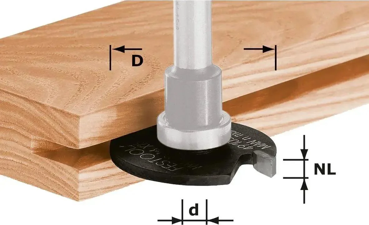 Festool HW D40x2,5 Schijfgroeffrees 40,0x2,5mm - 491056