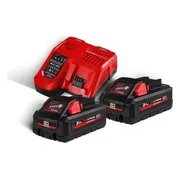 Milwaukee M18 HNRG-302 Accu Starterset 18V High Output™ 2x 3.0Ah - 4933471071