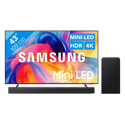 Samsung Mini-led 43" M73H (2026) + Samsung HW-B450F (2025)