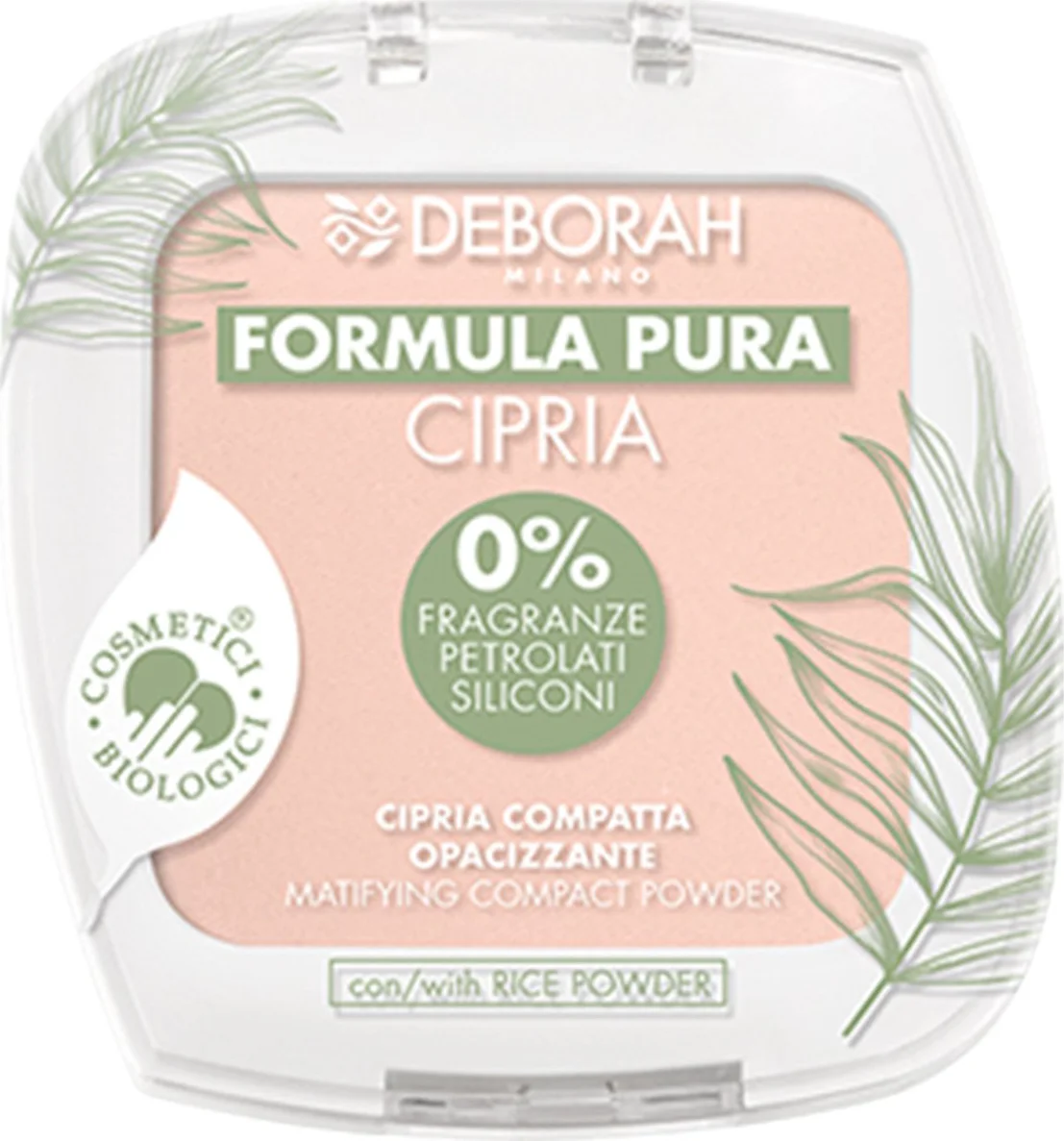Deborah Milano Formula Pura Gezichtspoeder | Licht 01 10GR