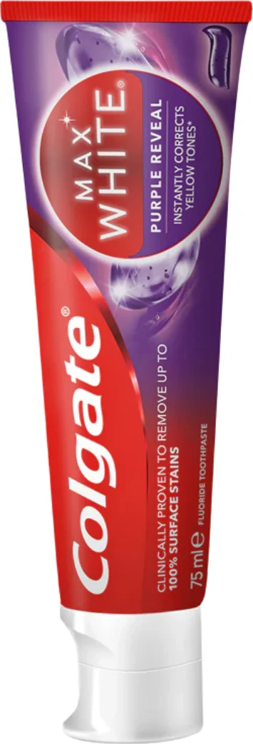 Colgate Tandpasta Max White Purple Reveal 75 ml