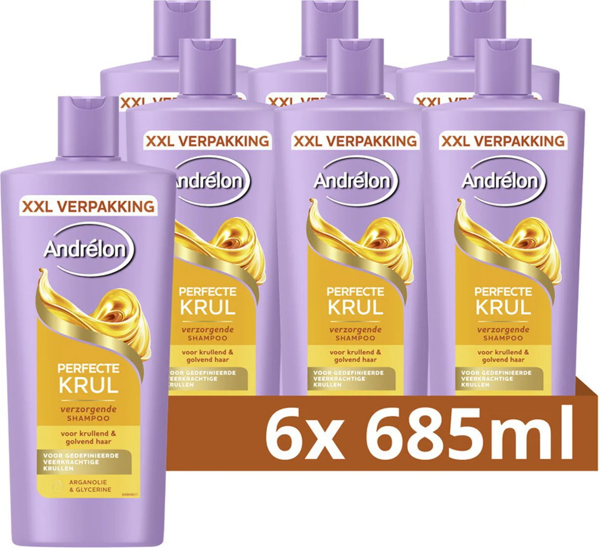 6x Andrélon Shampoo Perfecte Krul 685 ml