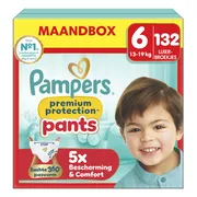Pampers Premium Protection Luierbroekjes Maat 6 (13-19 kg) 132 stuks