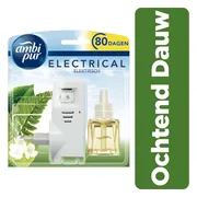 Ambi Pur Elektrische Geurverspreiders 1 compartiment Starterkit + Navulling Morning Dew 20 ml