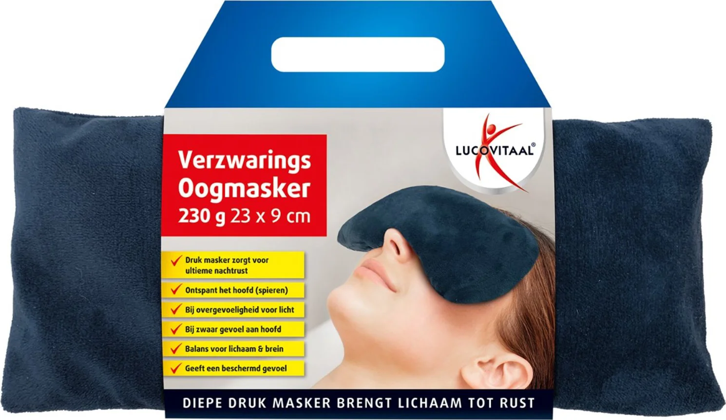 Lucovitaal Verzwaringsoogmasker 230 Gram