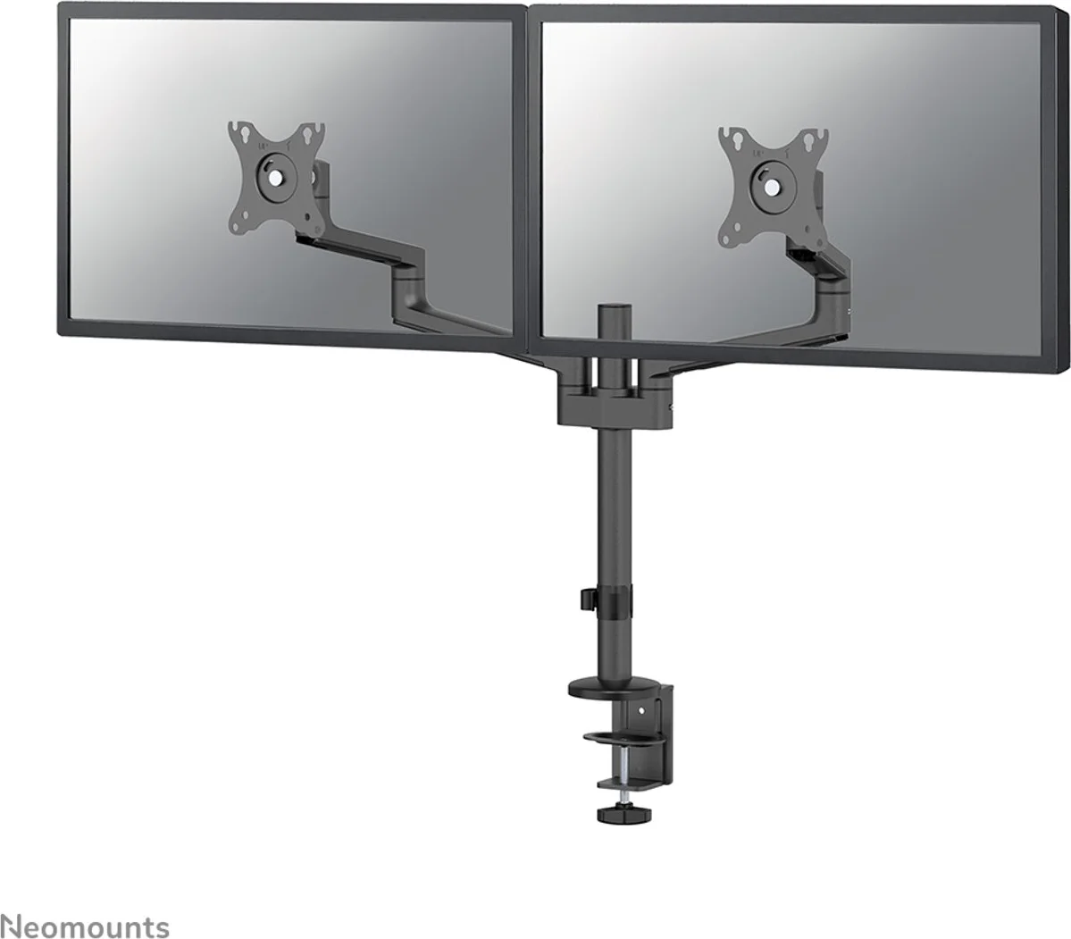 Neomounts NEXT Lite DS60-425BL2 Ruimtebesparende Monitorarm Zwart