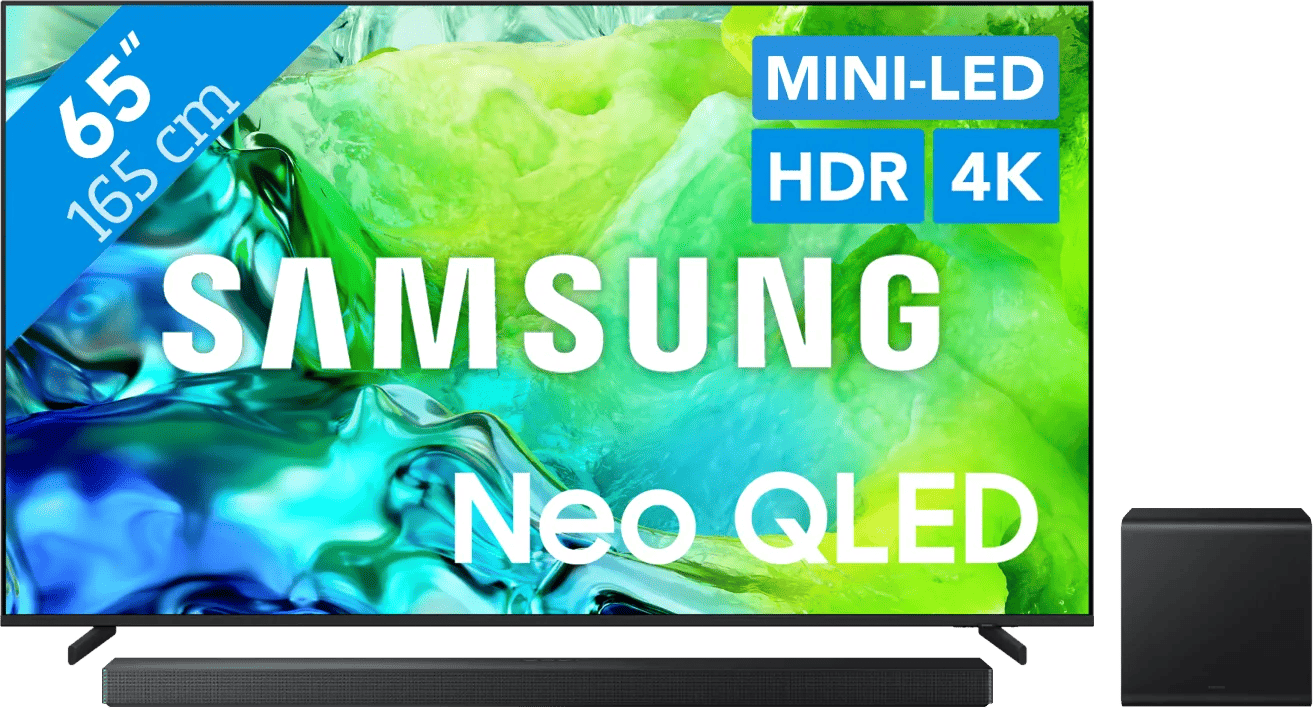 Samsung Neo QLED 65" QN80H (2026) + Samsung HW-QS700F (2025)