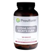 Proviform L-lysine 500 mg & Cat's Claw Capsules 180VCP