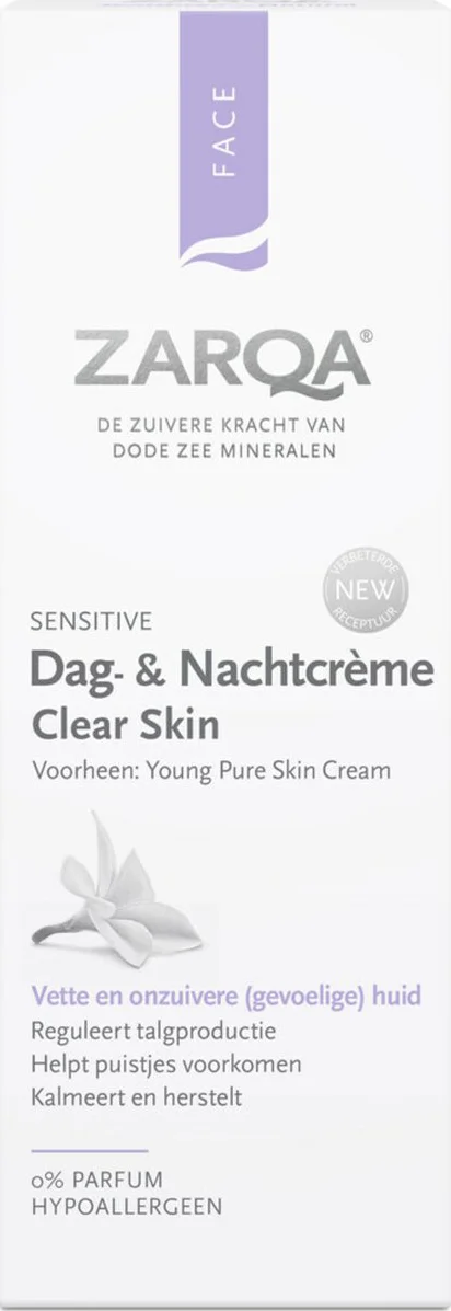 Zarqa Clear Skin Dag- en Nachtcrème 75 ml