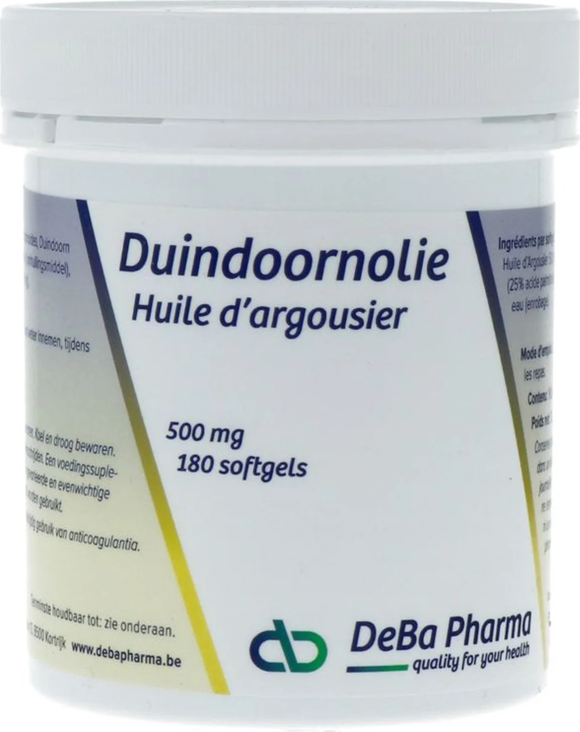 DeBa Pharma Duindoornolie Softgels 180SG