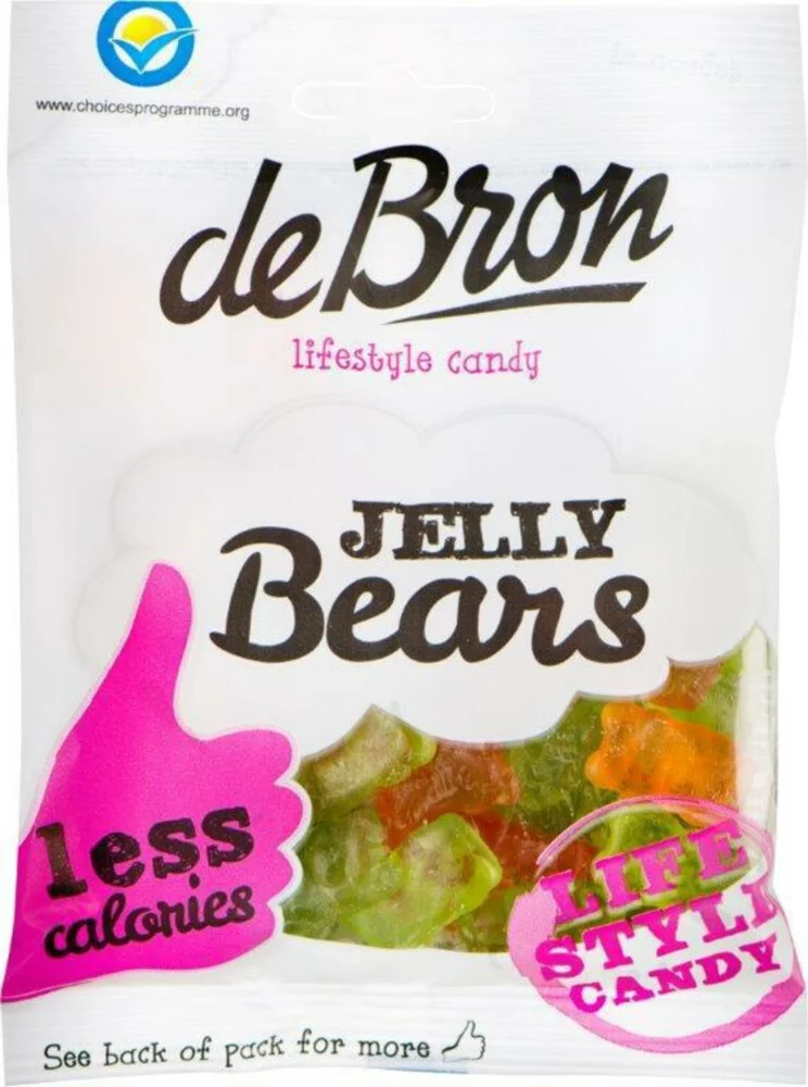 De Bron Jelly Bears Suikervrij 90GR
