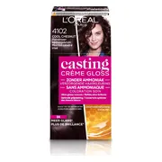 L'Oréal Casting Crème Gloss Semi-Permanente Haarkleuring 4102 Parelmoer Kastanjebruin