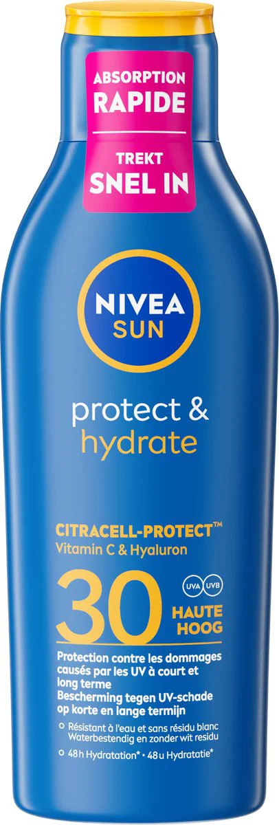 Nivea Sun Protect & Hydrate Zonnemelk SPF30 200ML