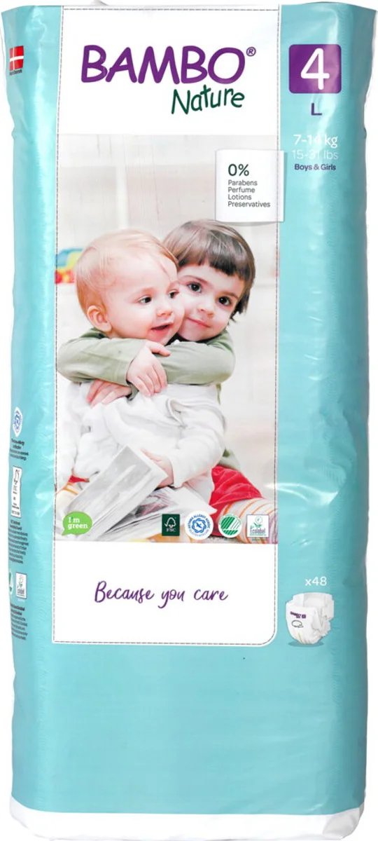 Bambo Nature Luiers Maat 4 L 48ST