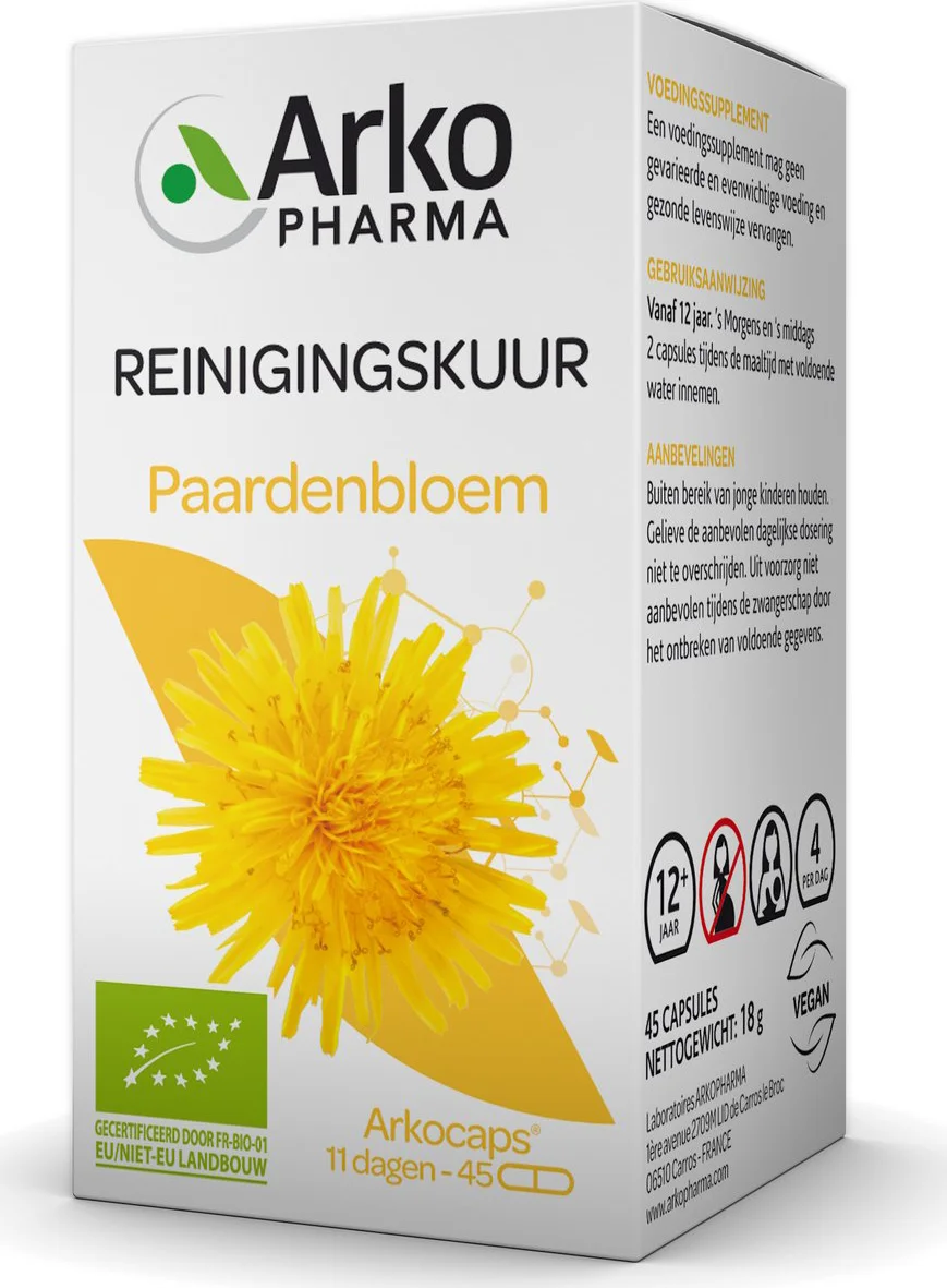 Arkocaps Paardebloem Capsules 45st 45CP