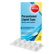 Roter Paracetamol 500mg Liquid Caps 20ST