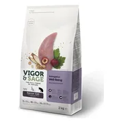 4x Vigor & Sage Kattenvoer Senior Well-Being Astragalus 2 kg