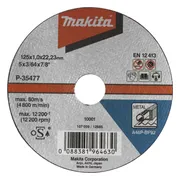 Makita A-85313 Doorslijpschijf 125x22,23x2,5mm staal